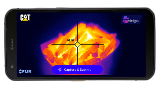 CAT Integrated Thermal Imagery Mobile Phone