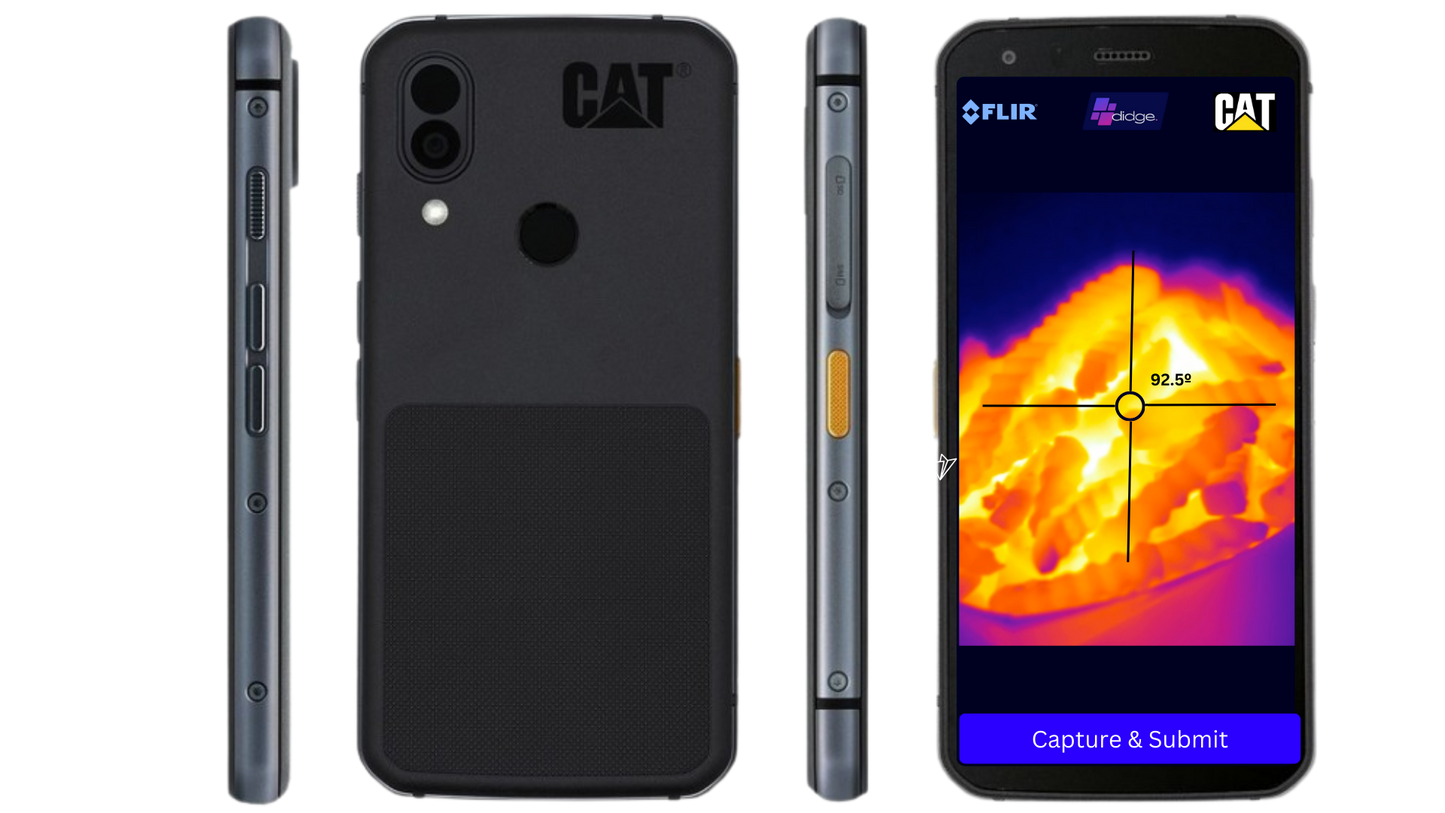 CAT Integrated Thermal Imagery Mobile Phone