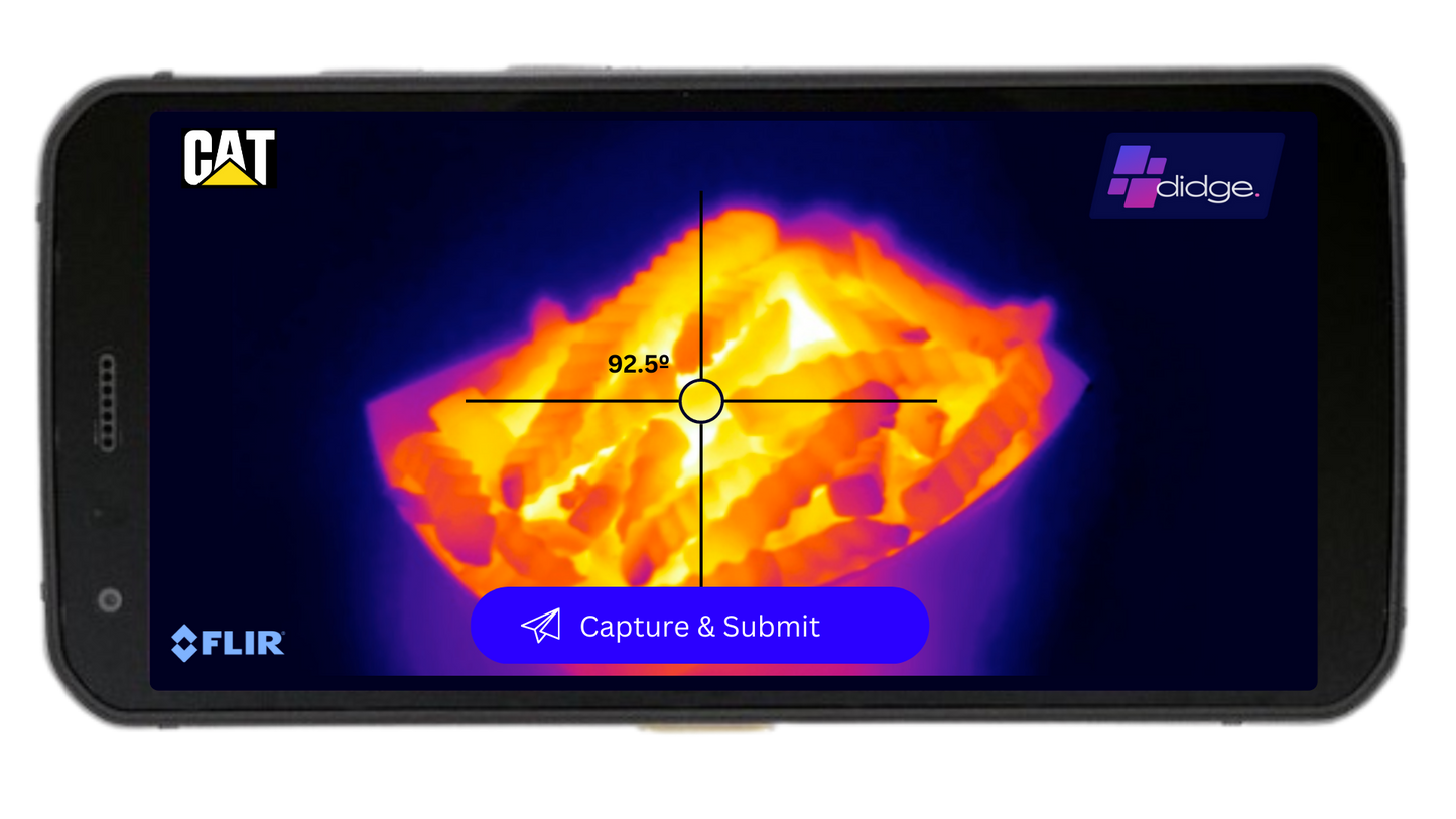 CAT Integrated Thermal Imagery Mobile Phone